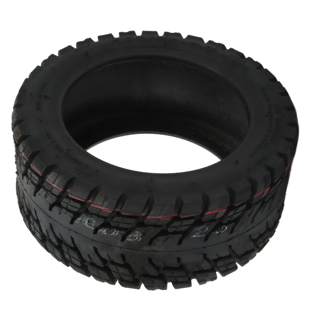 Durable 100/65-6.5 Electric Scooter Tire Rubber Explosion-Proof Anti Slip Tire Black Shock Absorbing 11 Inch Tire Rainy Day Use