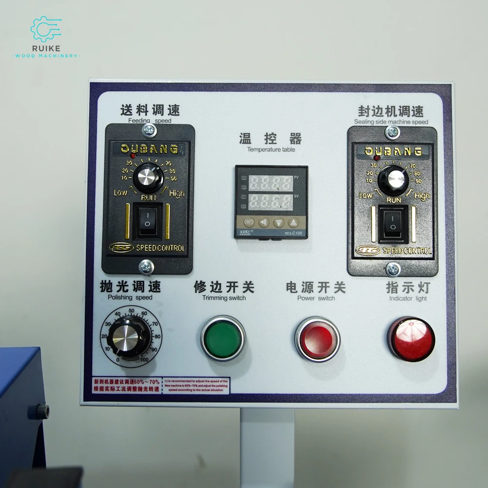 Portable small automatic edge banding machine all-in-one machine head and tail repair corner trimming edge banding machine
