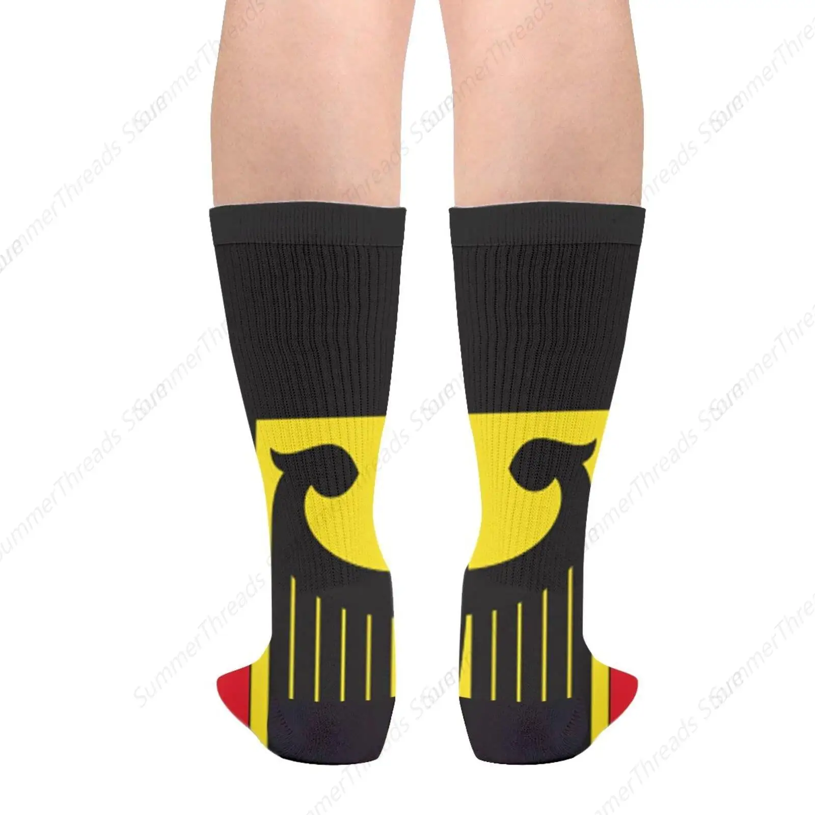 Germany German Flag National Emblem Funny Cool Sock Novelty Casual Crew Socks For Man Woman