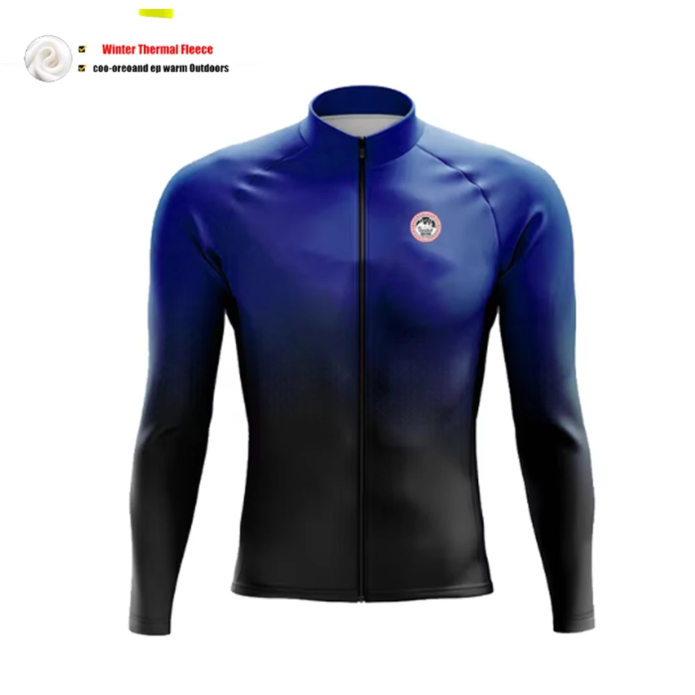 VENDULL Winter Thermal Fleece Long Sleeve Cycling Jersey MTB Bicycle Clothing MTB Clothes Maillot Roupa Ropa Ciclismo Keep Warm