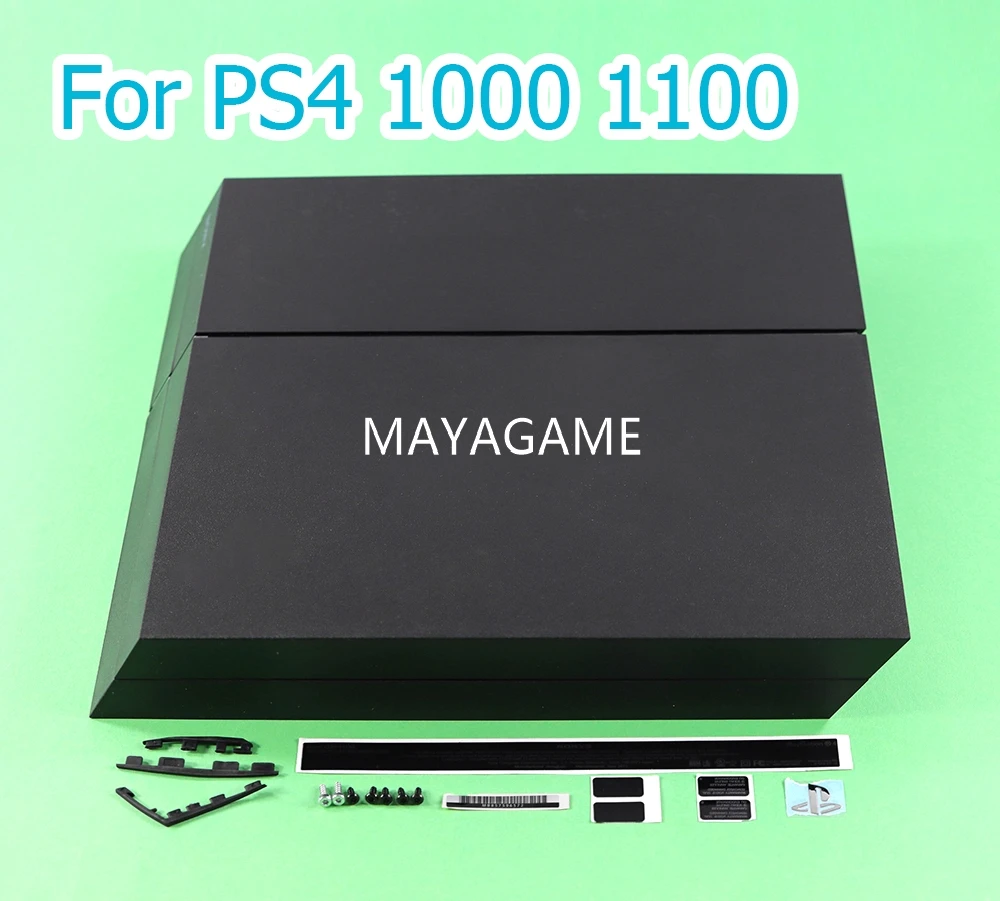 1 комплект для консоли PS4 1200 черного цвета для PlayStation 4, чехол для консоли, полный дом