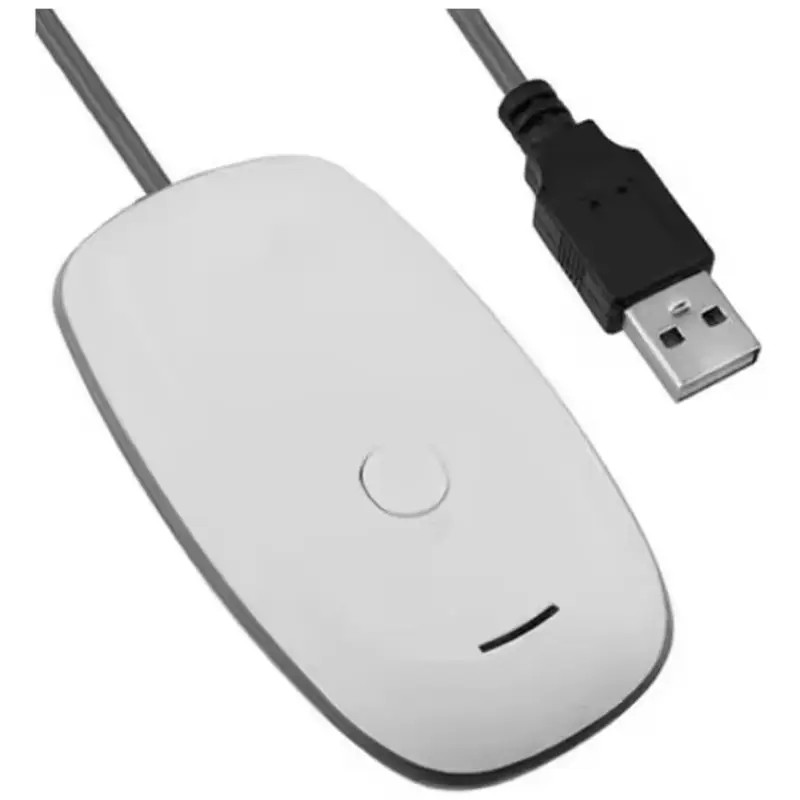 DTB7 Gaming Receiver USB Adapter for 360 Controller, Wireless Gamepad Transmitter for PC Windows 7/8/10, Plug and Play
