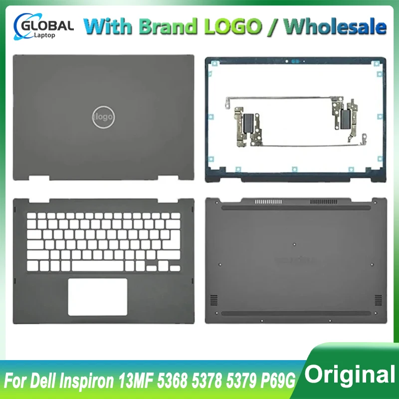 

Новый чехол для ноутбука Dell Inspiron 13 дюймов 13MF 5368 5378 5379 P69G, задняя крышка ЖК-дисплея/передняя панель/подставка для рук/нижняя часть корпуса/клавиатура США