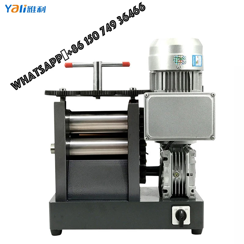 

Good Quality 160mm 750W Metal Electrical Rolling Mill Machine for Metal Sheet and Wire Rolling Mill Jewelry Equipment