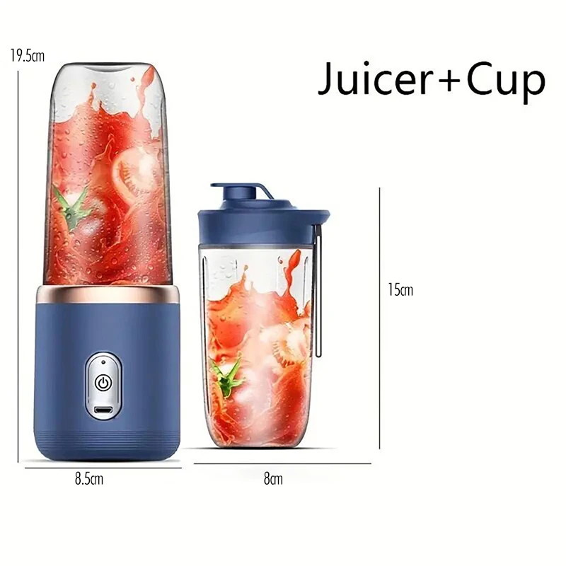 New Electric Mini Juicer Orange Juice Maker Portable Blenders Fruit Blender Vegetable Chopper Mixer Squeezer  Rechargeable