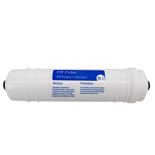 범용 빠른 연결 1um pp 면 UDF 필터 카트리지, 정수용 여과 및 탈취  Best5