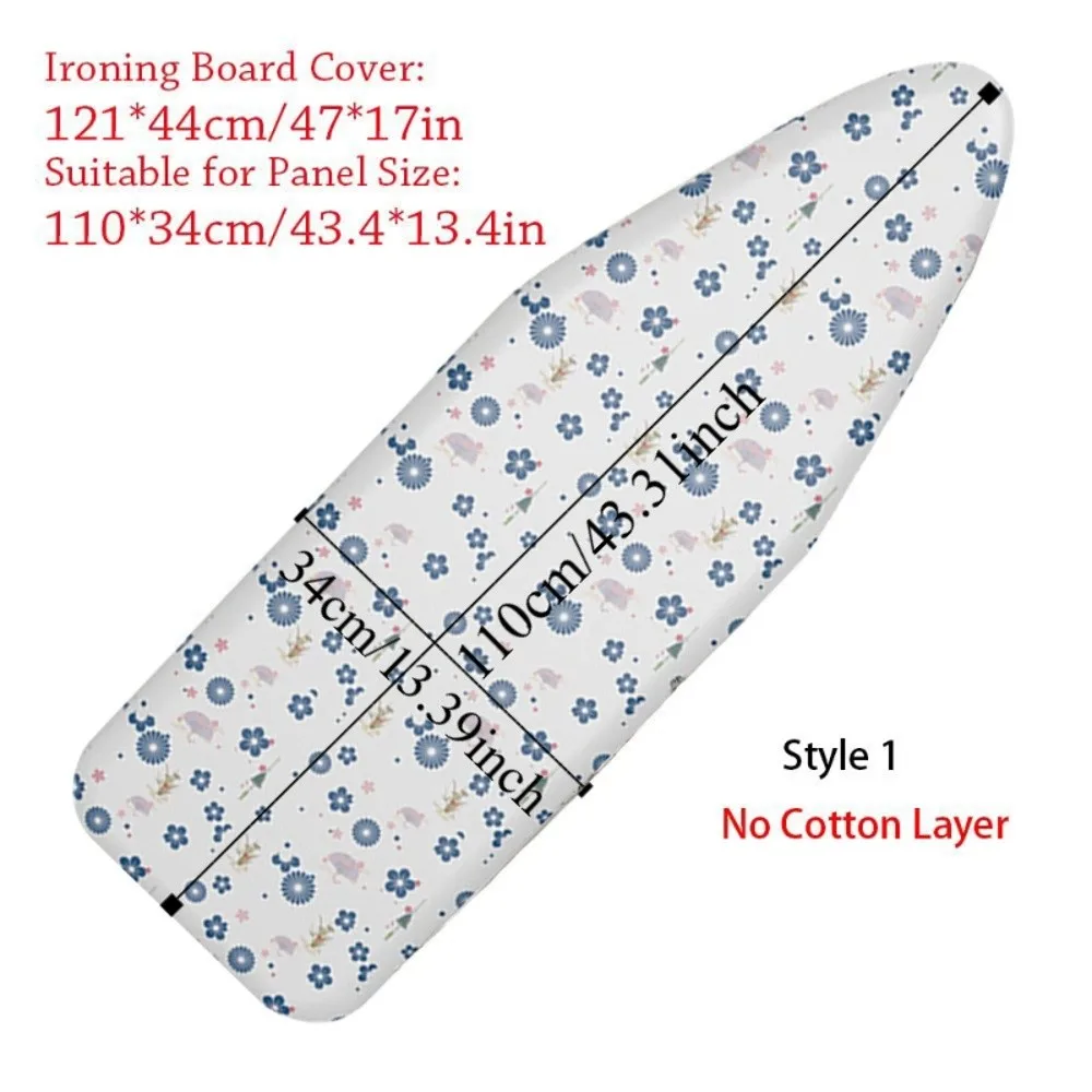 

Durable Ironing Board Cloth Universal Thickened Ironing Board Cover Pad Resistant Scorch Heavy Heat Resistant Printed Padded