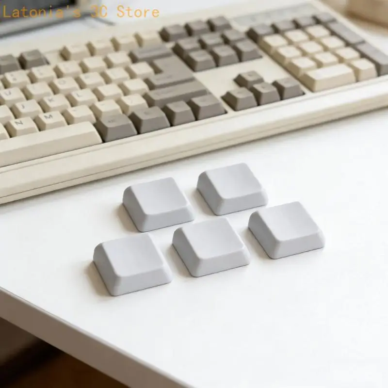 5Pcs PBT Low Profile Backlit Blank Nonslip Keycap for G915/G813/G815/G913 TKL Keyboard keycaps X3UB