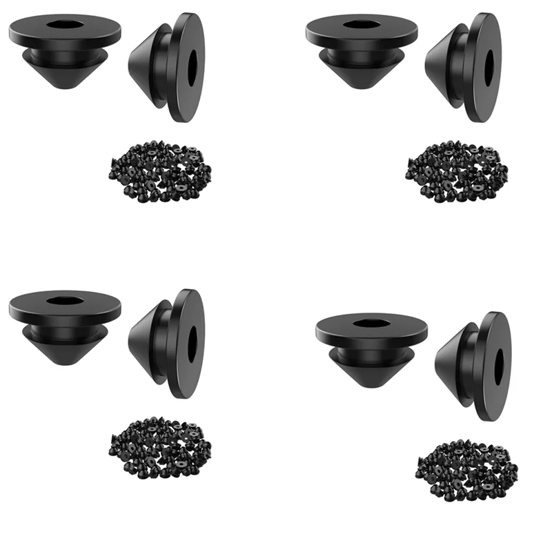 

AC88-400PCS Cable Railing Rubber Grommets For 1/8Inch 5/32Inch 3/16Inch Cable For Metal Cable Railing Posts,Cable Railing Kit