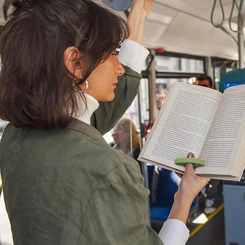 Thumb Page Holder For Reading Silicone Thumb Bookmark Comfortable Book Opener Reading Accessories Ring For Reading Lovers