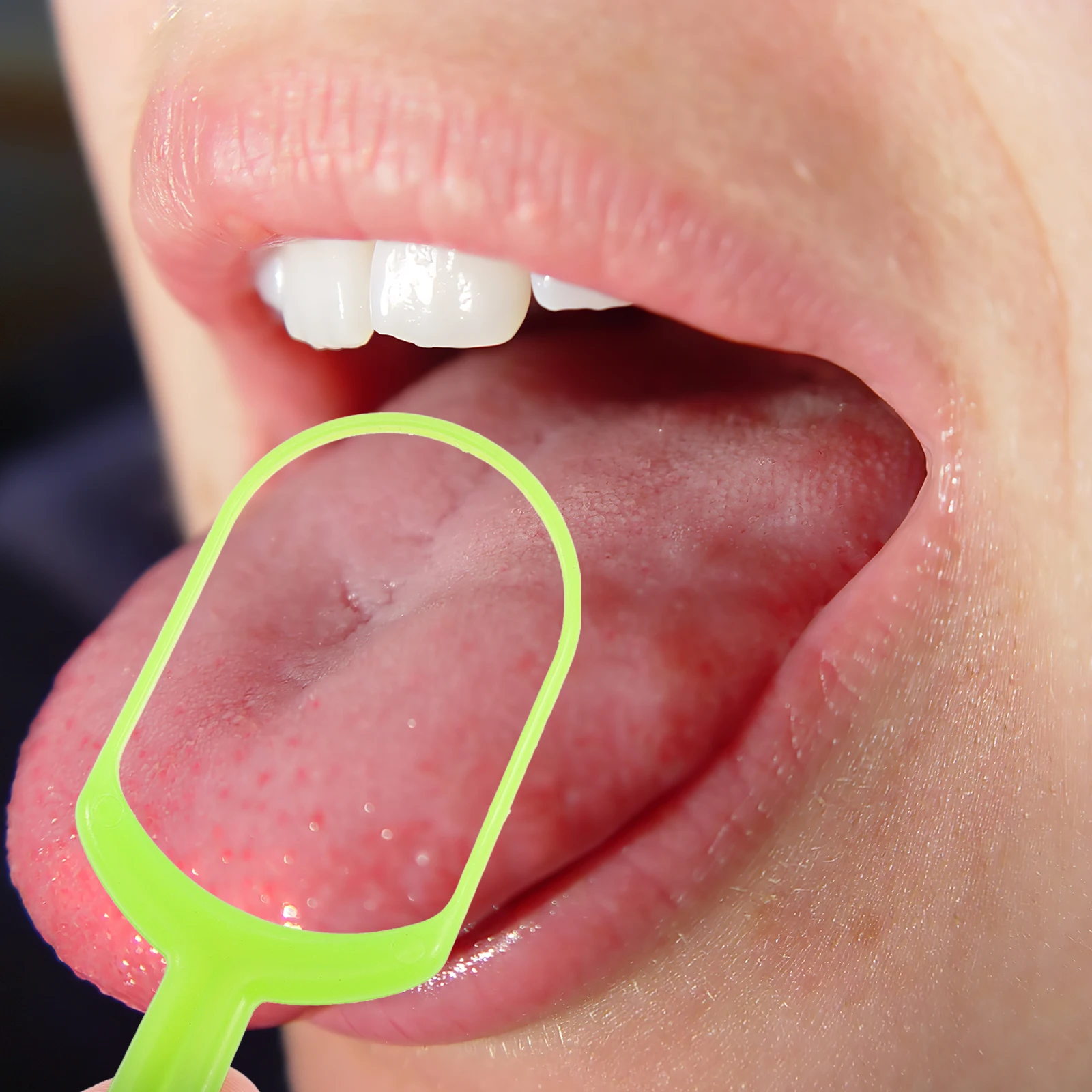 

10pcs Plastic Disposable Tongue Cleaner Disposable al Care Tool Cleaner al Care Tool for Adults Bad Breath Solution
