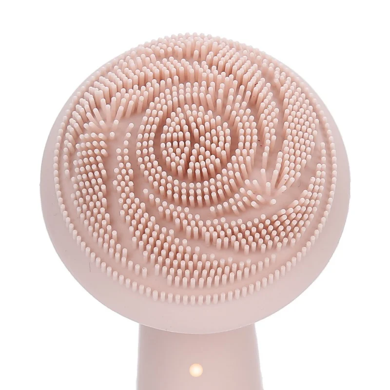 New Pores Cleaner Soft Silicone Facial Massager Electric Waterproof Face Cleansing Brush