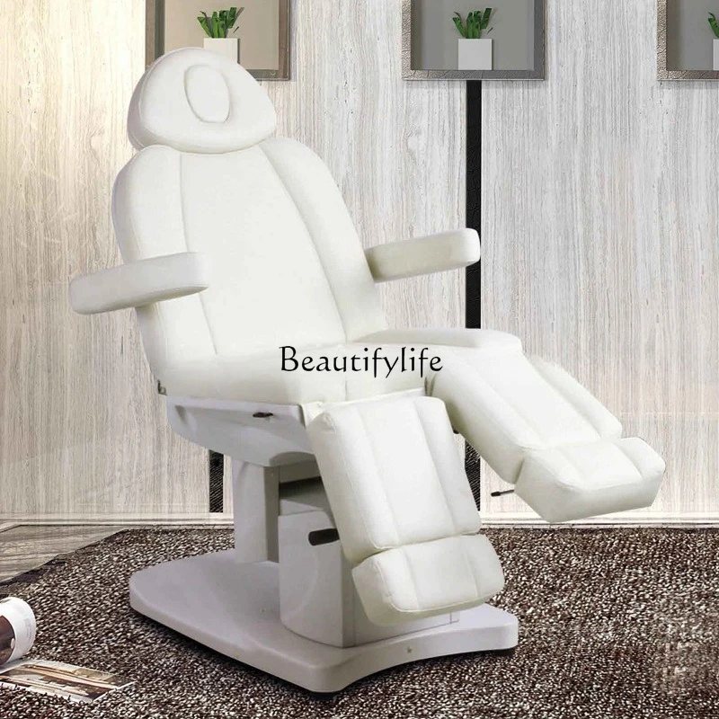 

-Electric beauty bed spa massage tattoo bed pedicure chair
