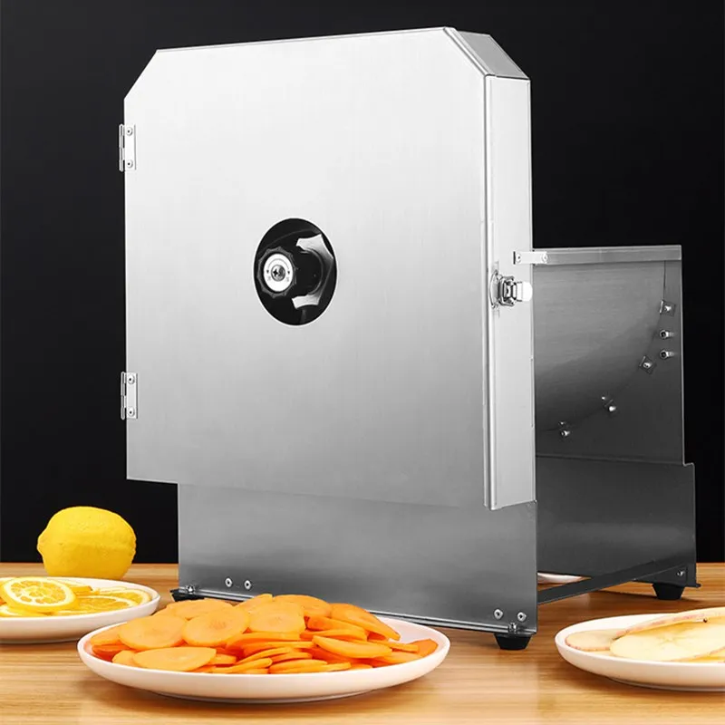 

Stainless steel Automatic Fruit and Vegetable Slicer Industrial Electric Vegetable Slicer