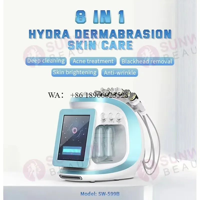 WMWMNU Portable Microcurrent Facelift Tightening Oxygen Facial for Ultrasonic Care Spa Equipment