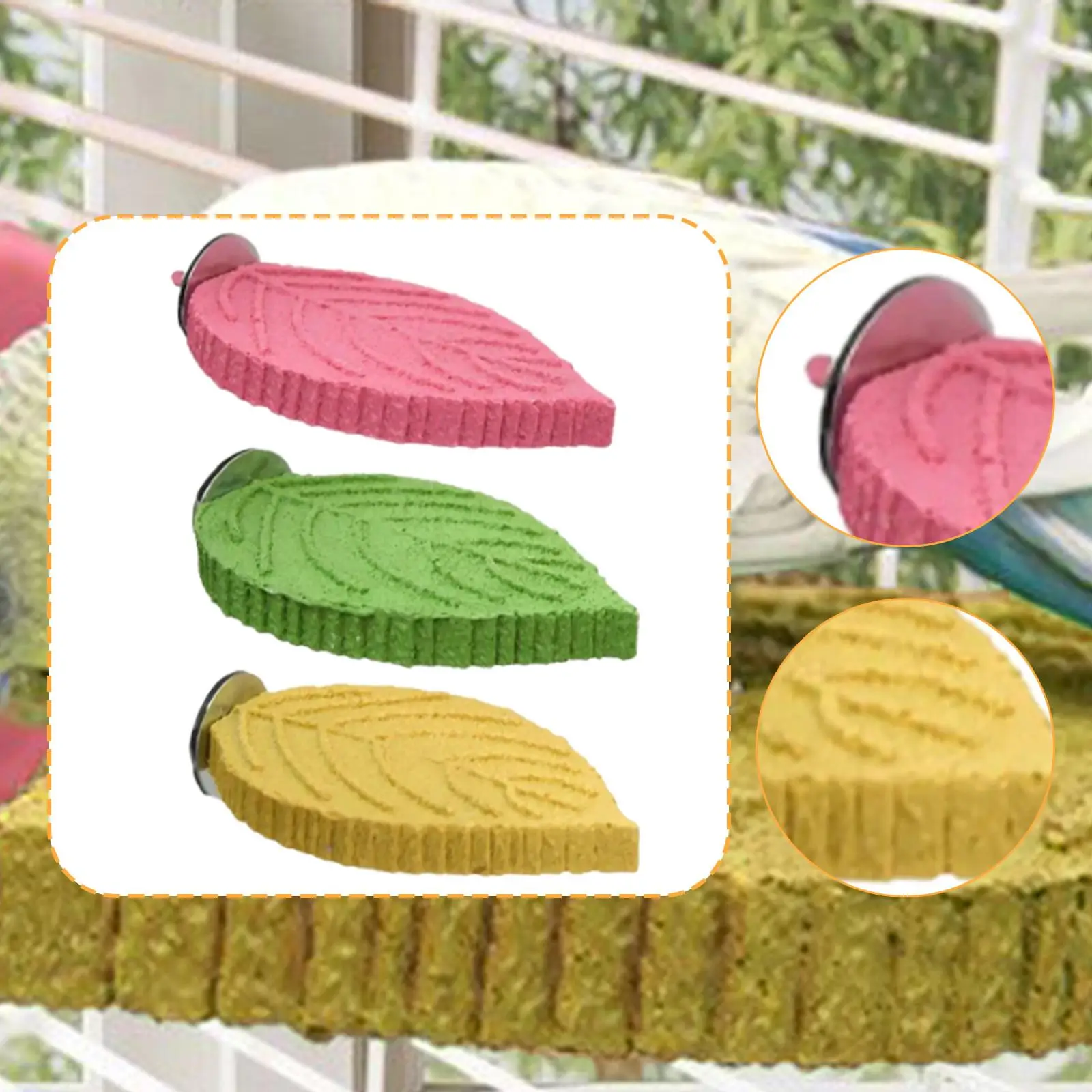 

Parrot Perch Bird Perch Foot Toy Lovebirds Cage Accessories Budgies Grinding