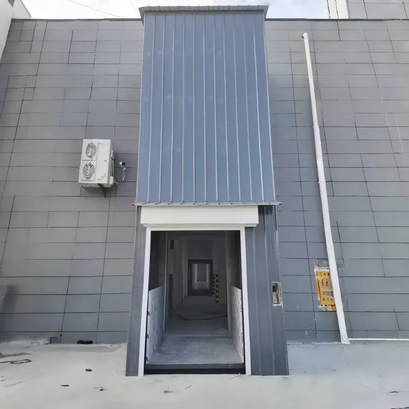 Customized Heavy Duty Hydraulic Scissor Lift Chain Sling Remote Control Weatherproof Steel Enclosure Roller Shutter Door