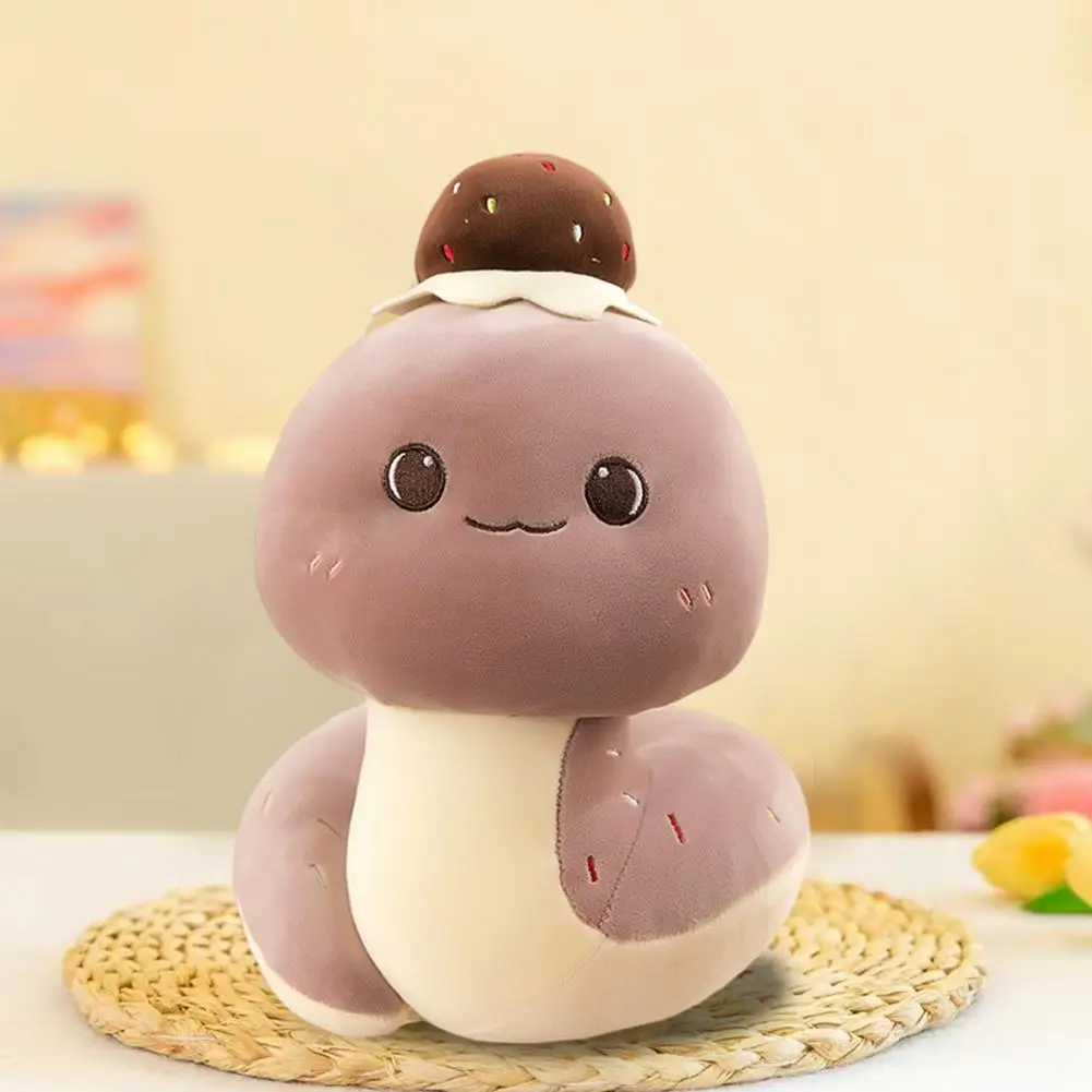 

Кукла-талисман в виде змеи для детей, китайский Новый год 2025, плюшевая игрушка-талисман в виде змеи, мягкая игрушка для праздничного украшения стола, счастливый символ