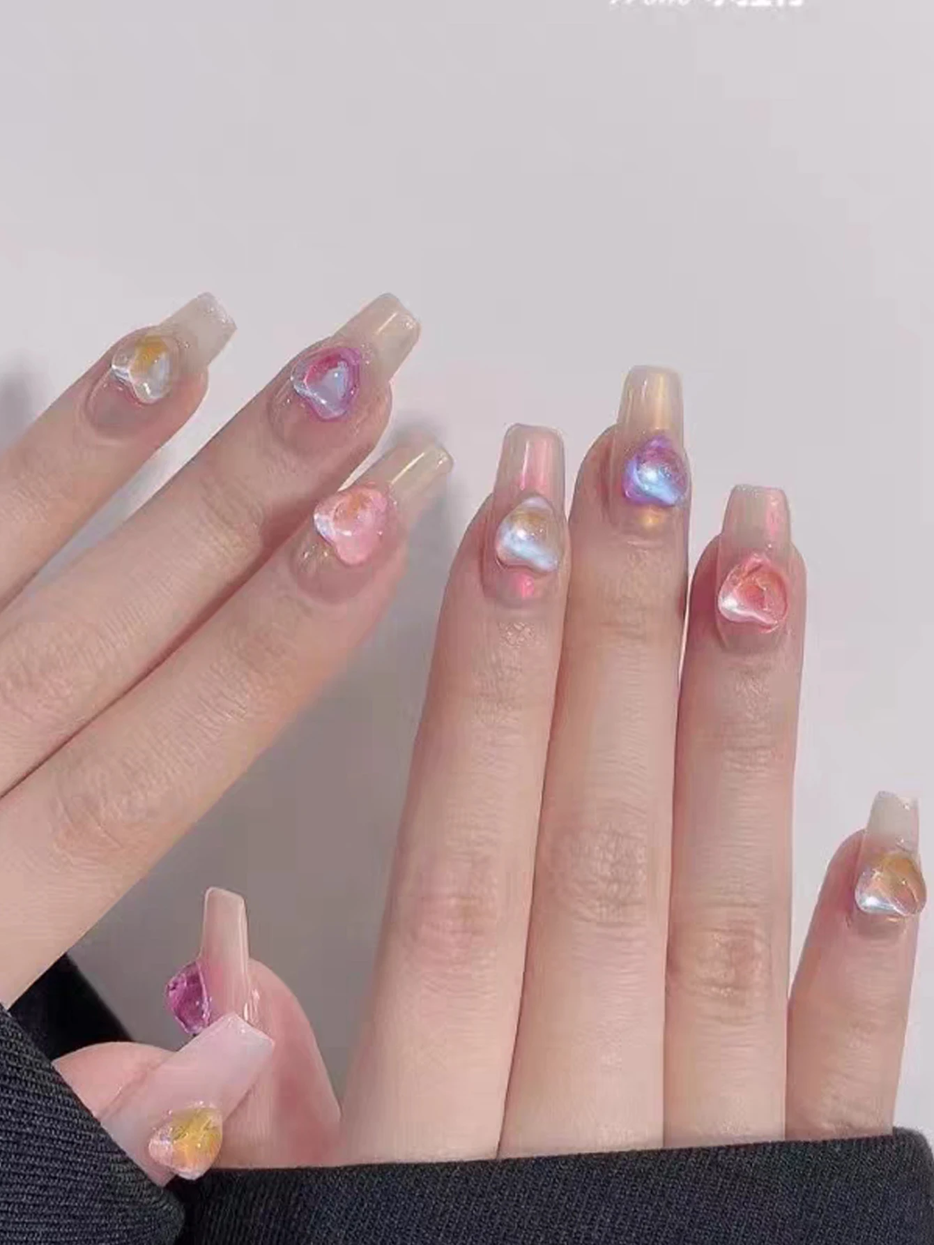 Juego de polvos para uñas Aurora de 6 piezas, pigmento camaleón holográfico de espejo metálico para decoración de uñas de sirena, esmalte de gel y inmersión