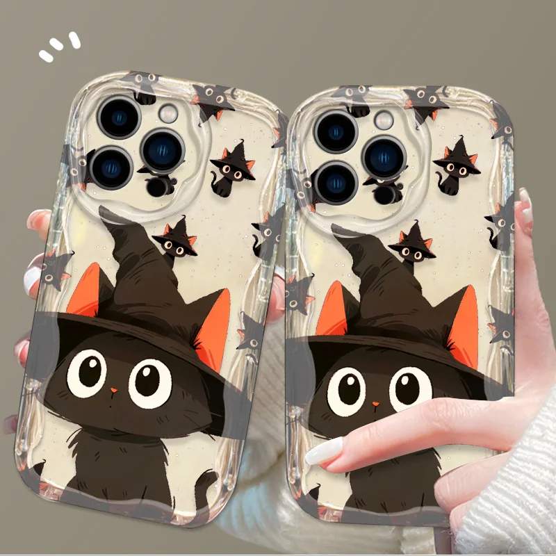 Cute Ghost Cat Love Heart Tpu Case For Honor X6B X8 X8A X7 X7A X9 200 X6 X6S X6A X7B X8B X9B 9X 90 20 50 70 Magic 6 4 Lite Case