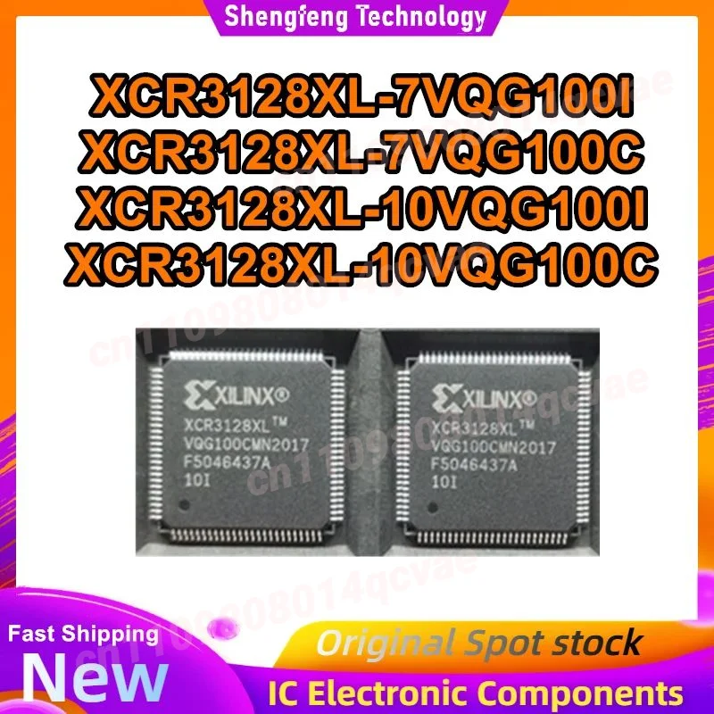 

XCR3128XL-7VQG100I XCR3128XL-7VQG100C XCR3128XL-10VQG100I XCR3128XL-10VQG100C Микросхема IC 100% новая, оригинальная, в наличии