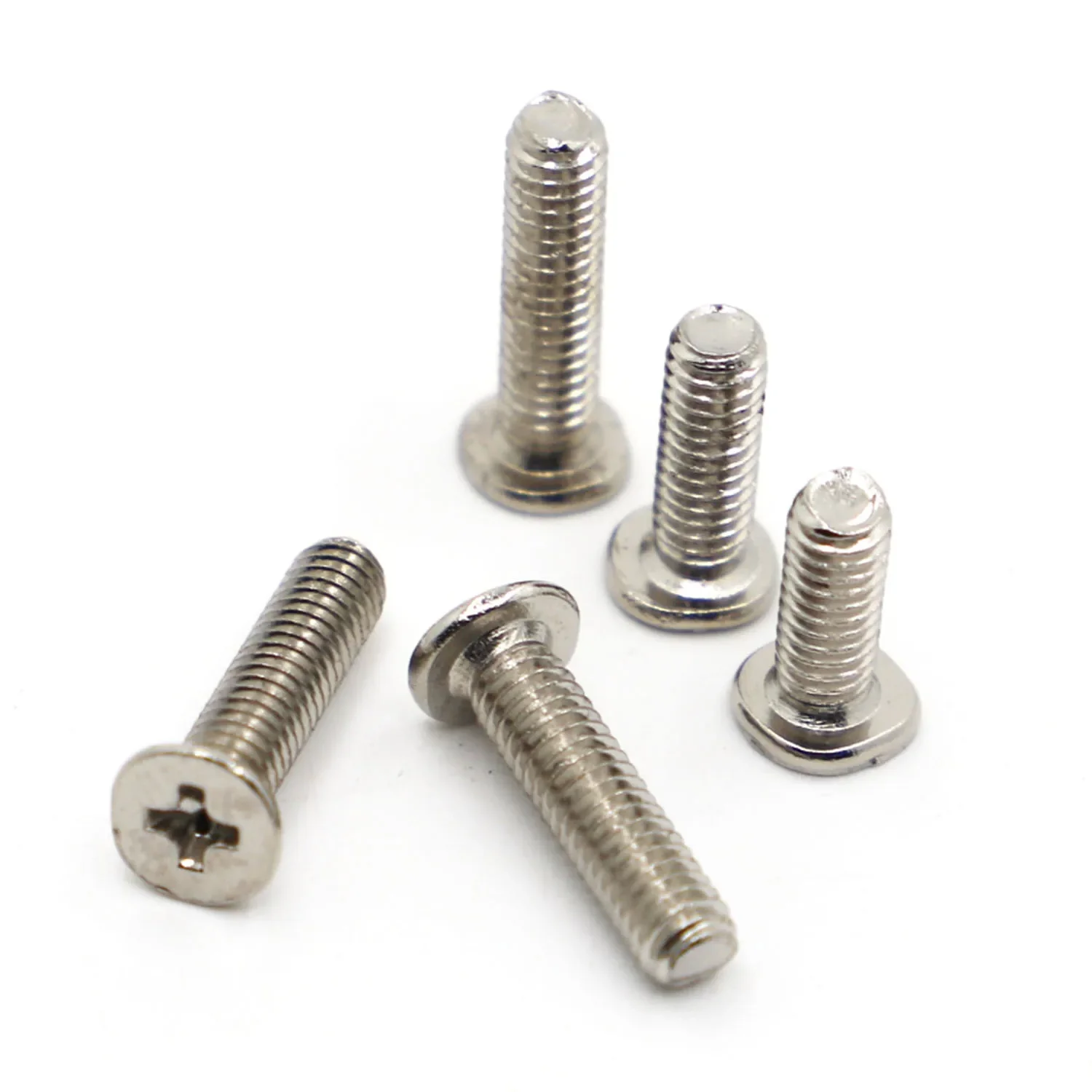 M2 M2.5 M3 M4 ニッケル鋼薄型十字ワッフルヘッドCMラップトップネジ