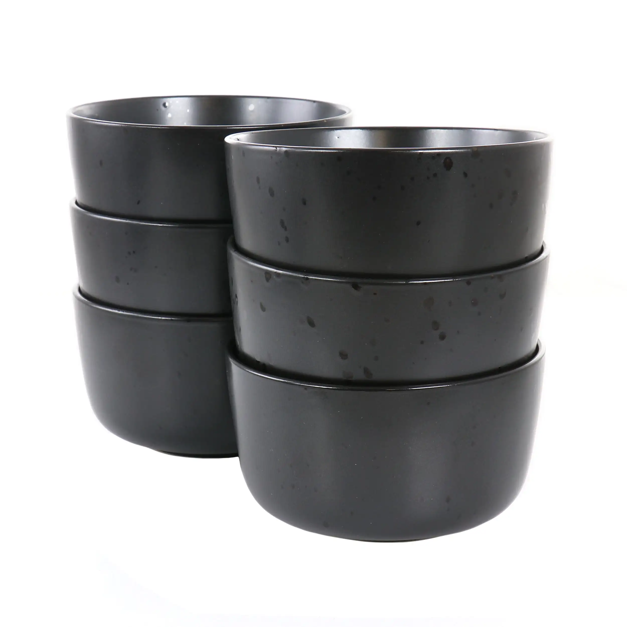 

Mio 6 Piece Stoneware 5.5 Inch Bowls in Pepper