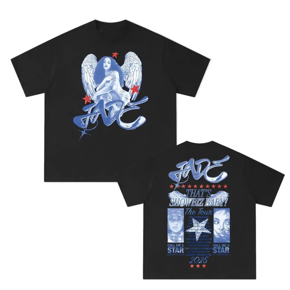 

Y2K Hip Pop T-Shirt THAT'S SHOWBIZ BABY! THE TOUR DATEBACK TEE High Quality Graphic Tshirt Unisex Print Cotton Tops