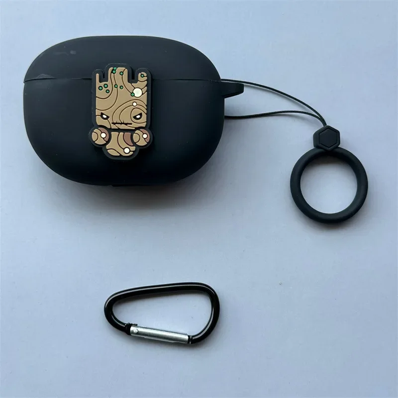 ل Realme Buds T310 حافظة الكرتون سماعة غطاء من السيليكون واقية سماعة غطاء Fundas ل Realme Buds T300 أكياس