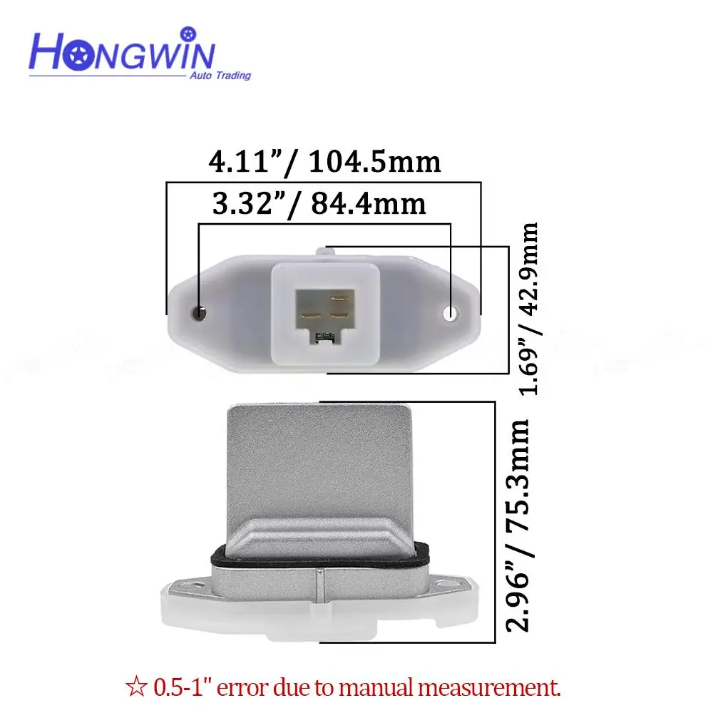 27761-9W100 27761-2Y000 27225-8H31C Heater Motor Blower Resistor For Nissan Altima Maxima Infiniti I30 I35 Nissan X-Trail T30