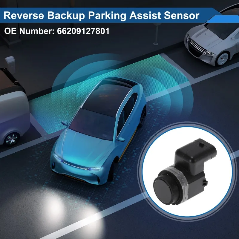 4PCS PDC Parking Sensor 66209275704 66209142217 For BMW E60 E61 E63 E83 E70 X3 X5 528i 535d 535i 550i XDrive M5 2.0L 3.0L 4.4L