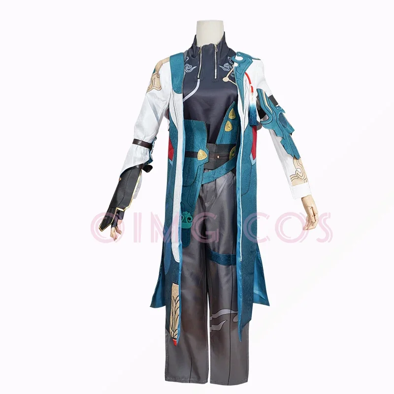 Danheng-Costume de Cosplay Honkai Star Rail pour Homme, Uniforme de Carnaval, Perruque, Anime, Halloween, Jeu