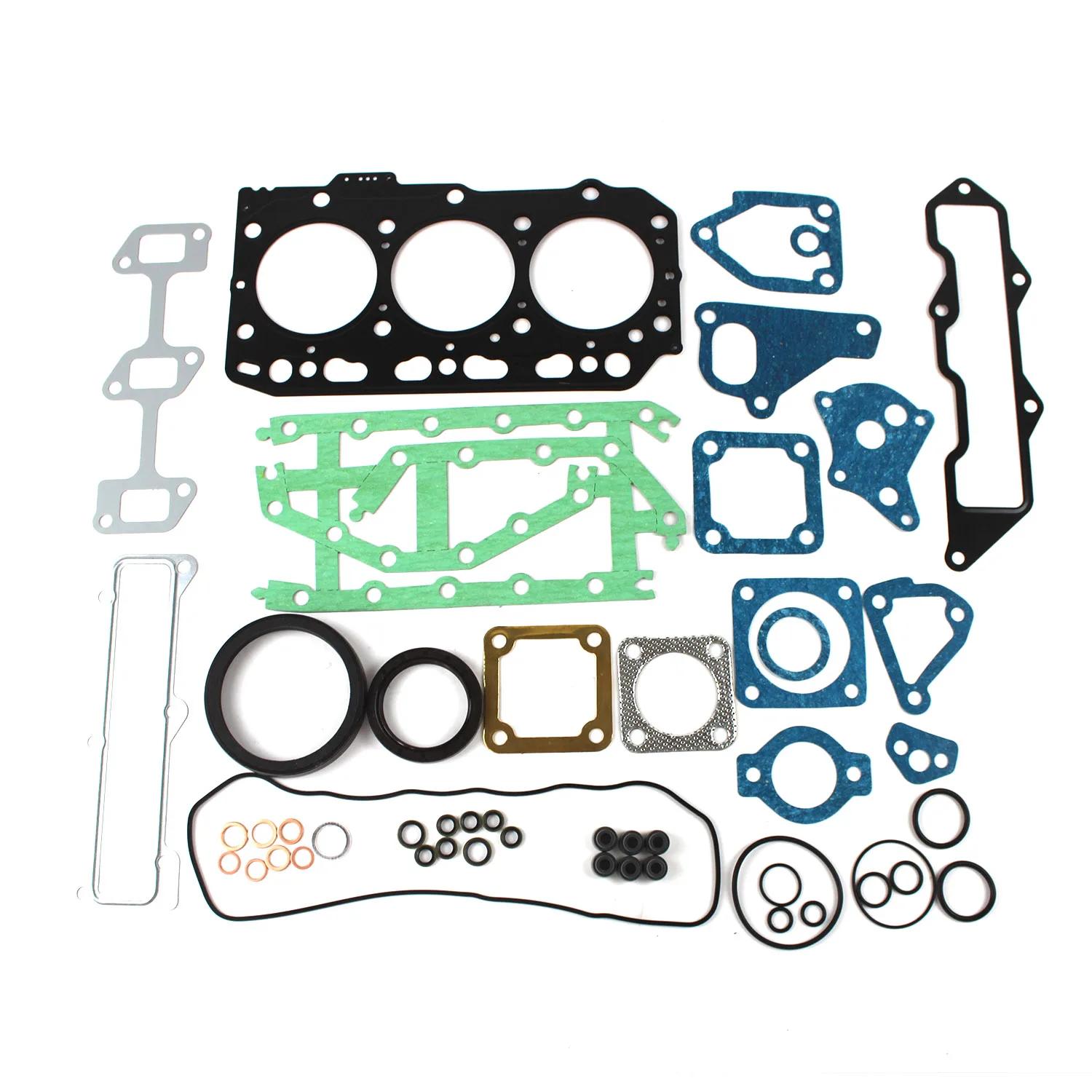 Overhaul Gasket Kit For Yanmar Engine John Deere 3235 3245 3520 3TNV84 3TNV84T With Full Cylinder Head Gasket Set Excavator Part