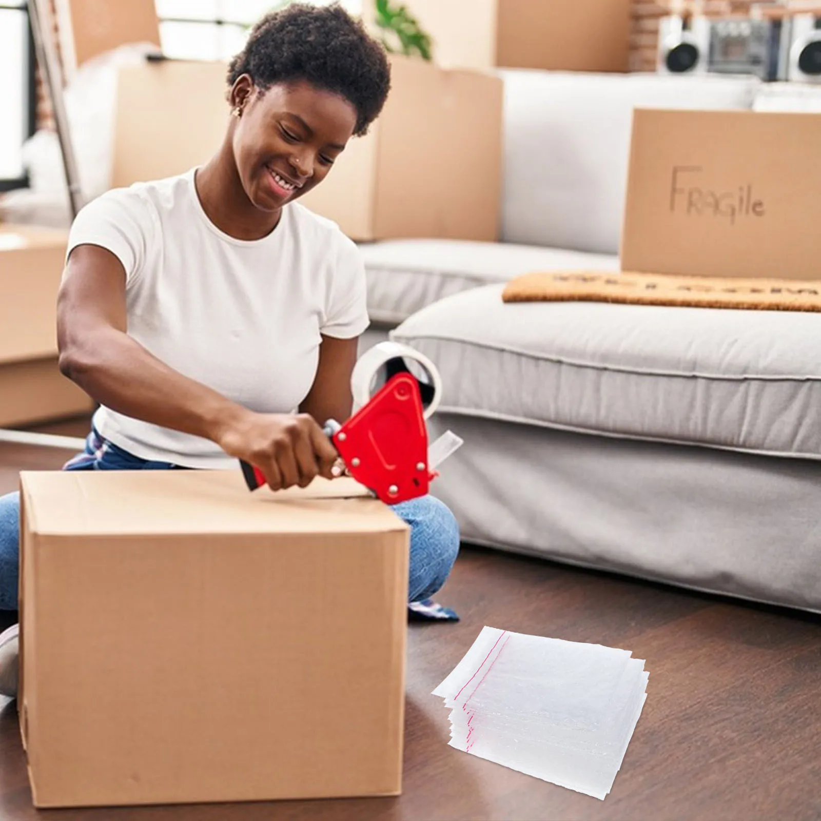 50 stuks schokbestendige gewatteerde enveloppen versterkte afdichting plastic mailers voor sieraden sokken handgemaakte M-verpakking voor kleine bedrijven