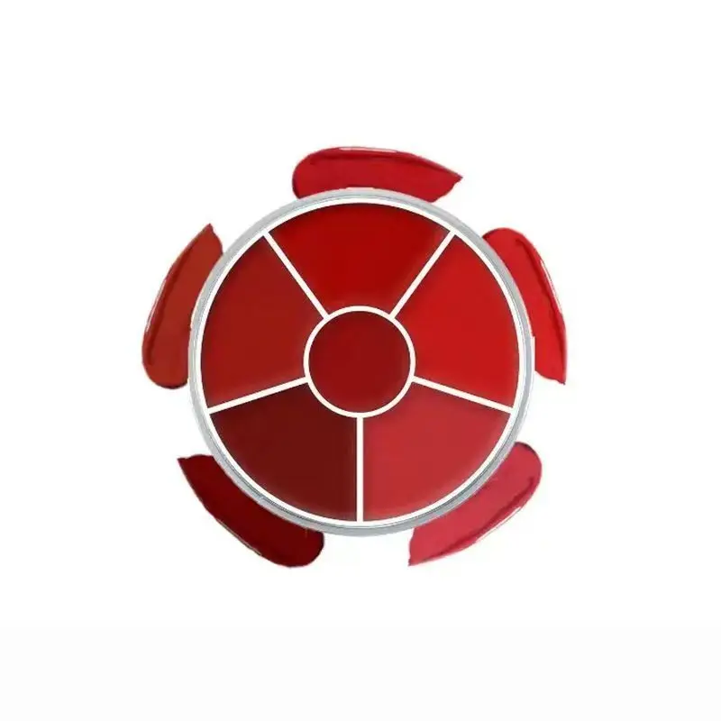 Ensemble de rouge à lèvres 6 en 1, taille échantillon 3g, brillant à lèvres mat, teinte imperméable, antiadhésive, ne se décolore pas, maquillage, cosmétique, soins pour les lèvres