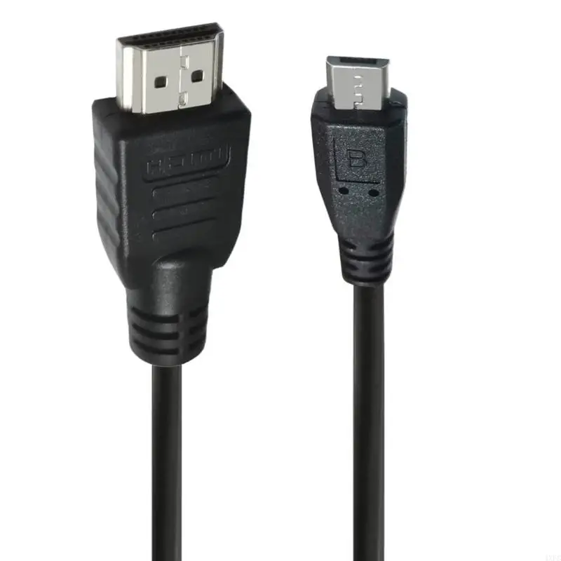 HDMI To Micro USB 5P Cable, 1m Micro USB To HDMI Cable Adapter Male Data Charging Cord Converter Connector Cable