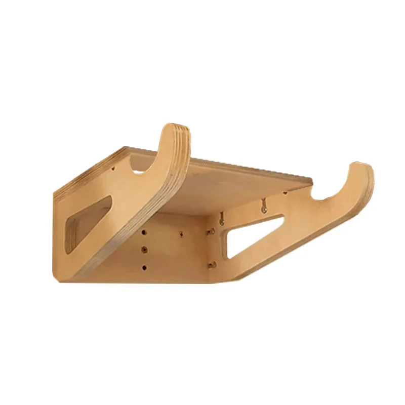 Multifunctional Wooden Bicycle Wall Mount Rack Household Road Bike Storage Display Stand Home Decor Organizer