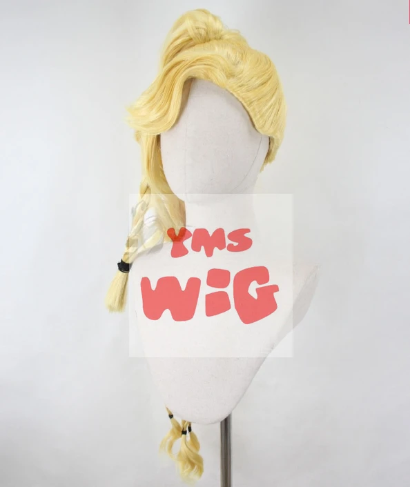 YMS WIG Monster Hunter Wilds Gemma Golden Cosplay Wig