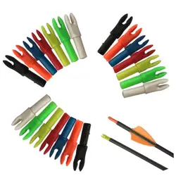 MagiDeal 12pcs Archery Arrow Nocks Pin Insert Tail End Nocks for Arrow Shaft IN 4.2MM Outdoor Target Shooting Gear