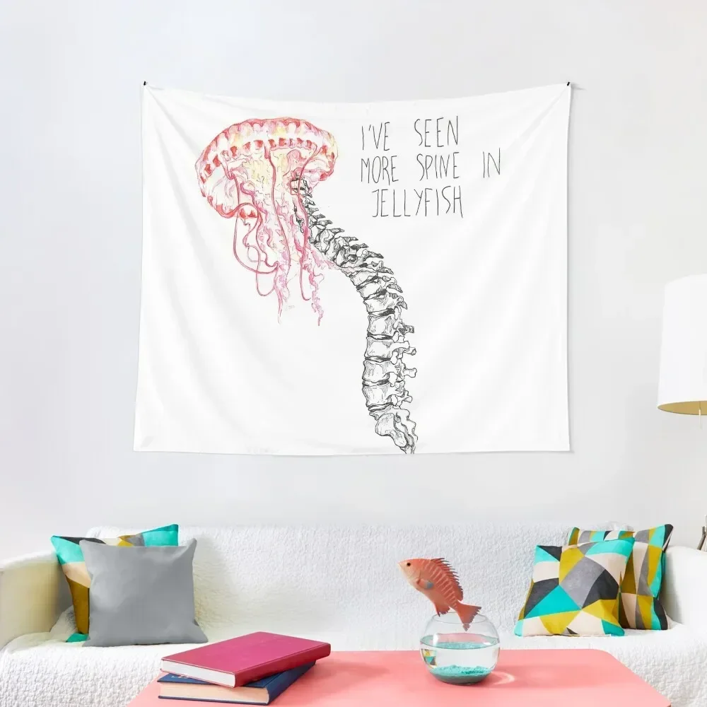 Brand New - Seventy Times Seven 'I've Seen More Spine in Jellyfish' Tapestry Japanese Room Decor Tapestry