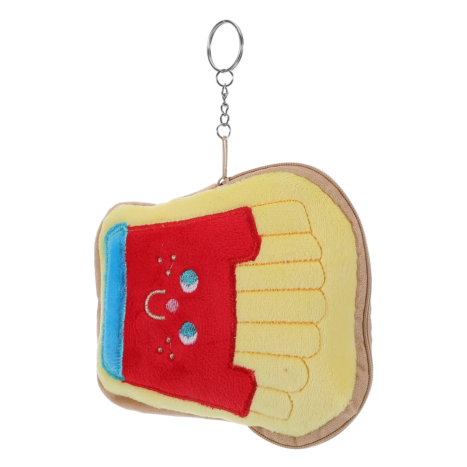

Стильный мультяшный кошелек для монет, компактная сумка для денег для девочек и женщин, модный чехол на молнии для ключей, кабелей, монет, украшение для сумки