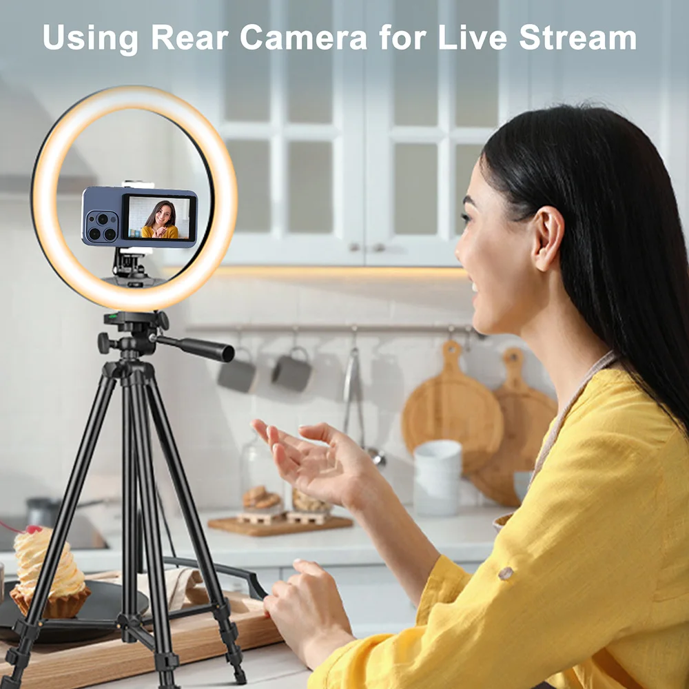 Wireless Selfie Moitor Screen Mobile Wireless Image Transfer Selfie Screen Compatible Phone  Rear Cmera Montoring Screen