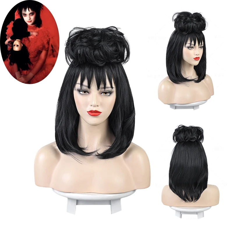 Beetle Bride Lydia Deetz Cosplay Costume Lydia Red Wedding Dress Evening Gown for Halloween Gothic Outfits