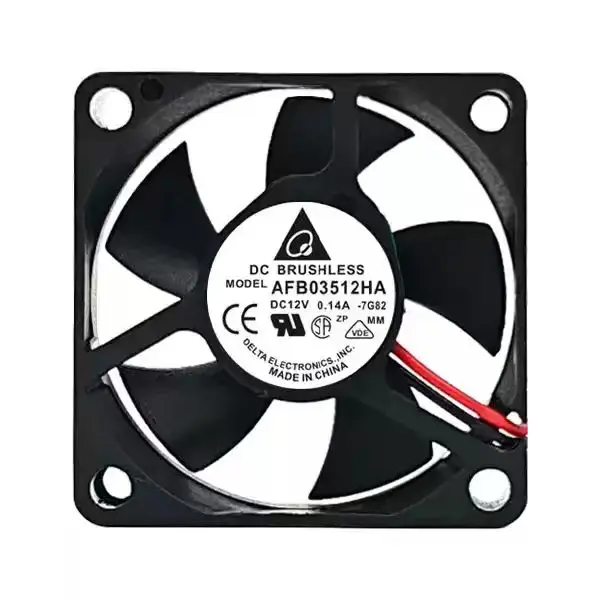 Original For AFB03512HA 3510 35x35x10mm Mini Cooling Fan DC 12V 0.14A 2Pin Micro Brushless Cooler for 3D Printer Server