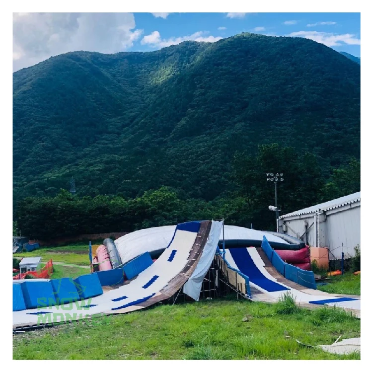 الطريقة الصحيحة لفتح التزلج للفصول الأربعة في المدينة على شكل قرد الثلج الجاف