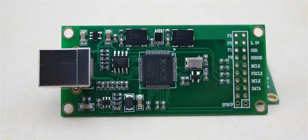 XU208 XMOS USB digital audio interface U8 upgraded version of different step card module