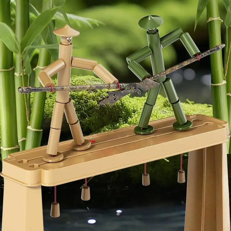 Interactive Hero Battle Puppet 1 Set Zhujie Man Double PK Toy Great Parent-Child Game for Kids Gift