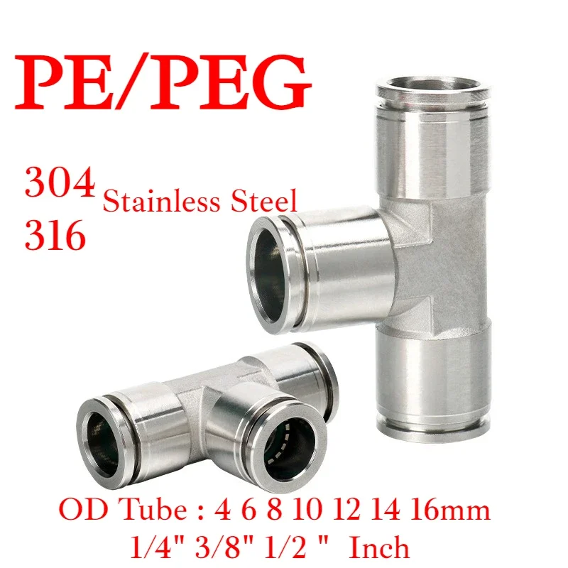 PE 4 6 8 10 12 14 16 mm 1/4\