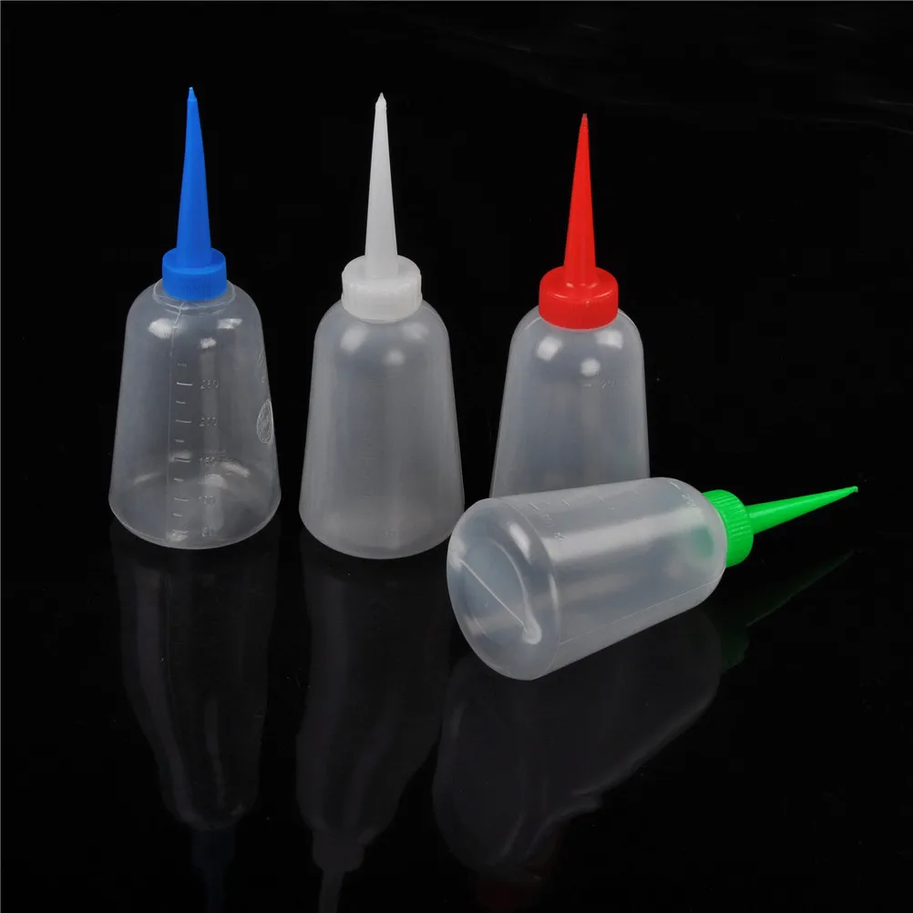 【Botella exprimible de plástico de 250 ml, difusor de jabón verde, suministros de laboratorio】