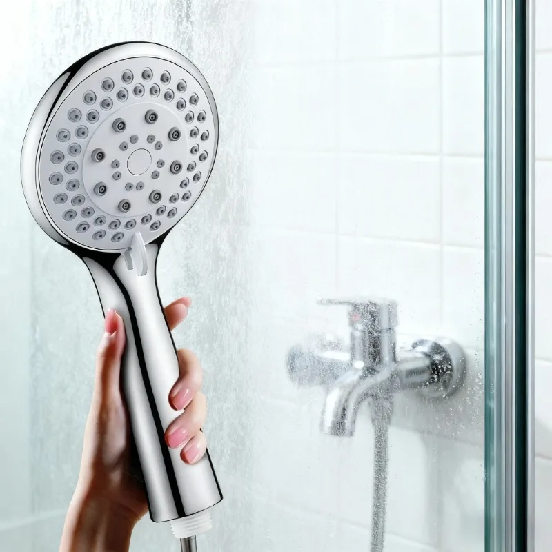 

5-Setting Spray High-Pressure Water-Saving Filter Shower Head Bathroom Water Heater Handheld Shower Head Universal Anti-Clog ged